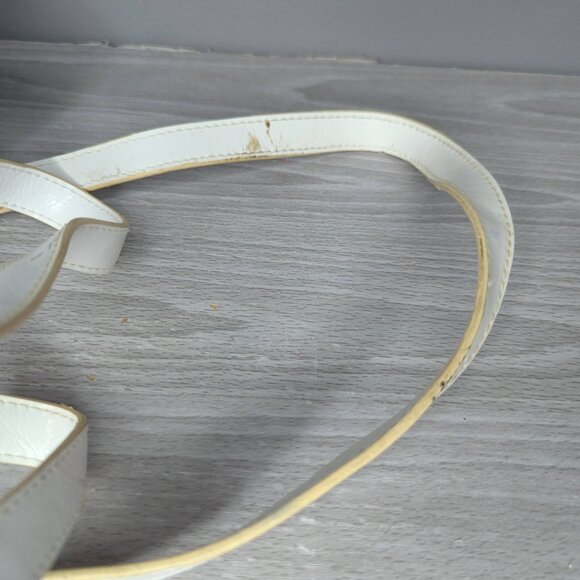 Quilted Miniature Black & White Barrel Bag w/Matching "K" Initial Zip Pouch - Picture 13 of 16